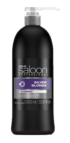 Shampoo Silver Blonde Matizador Violeta 1000ml - Issue Saloon - comprar online