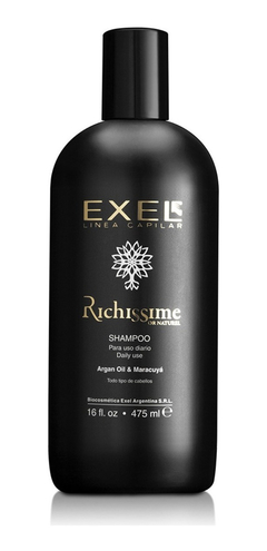 Combo Richissime Exel Shampoo 475ml + Acond + Másc X200ml - comprar online