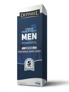 Crema Depilatoria Men Powerful Corporal Depimiel 120gr