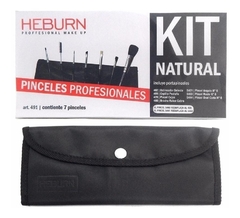 Kit Pinceles Profesional Natural X7u P/maquillaje - HEBURN 491H