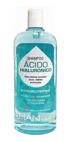 Combo Ácido Hialurónico Han Shampoo 500cm3 + Enjuague + Másc - comprar online