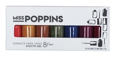 Set X7 Esmaltes Efecto Gel - Miss Poppins - comprar online