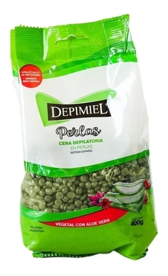 Cera Depilatoria Miel O Vegetal En Perlas 400 Gr Depimiel - comprar online