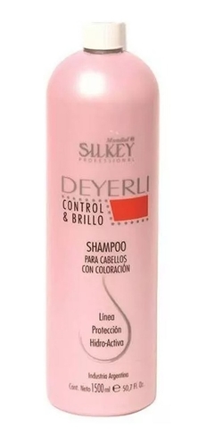 Deyerli Shampoo Para Cabellos Con Coloración 1500ml Silkey