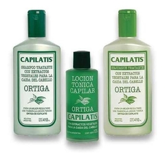 Combo Anticaída Ortiga Shampoo + Enjuague + Loción - Capilatis