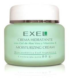 Crema Hidratante Exel Con Gel De Aloe Vera Y Vitamina E 80ml