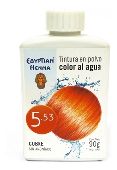 Tintura En Polvo Color Al Agua 90gr Egyptian Henna