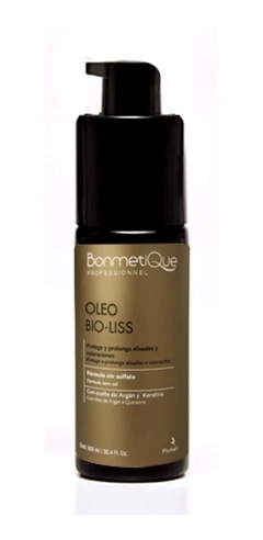 Óleo Bio-liss x30ml Efecto Alisado Sin Sulfatos - Bonmetique