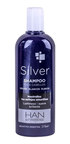 Kit Silver Han Shampoo 350cm3 + Enjuague Neutraliza Amarillo - comprar online