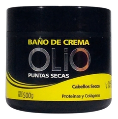 Baño De Crema Olio Puntas Secas 500gr Cabellos Secos