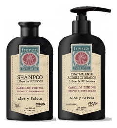 Combo Frenzzi Aloe Y Salvia Shampoo Y Acondicionador 500ml - comprar online