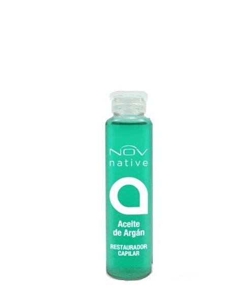 Ampolla Nov native Aceite de Argan. Restaurador capilar 15Ml.