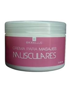 CREMA PARA MASAJES MUSCULARES X 250ML - BIOBELLUS