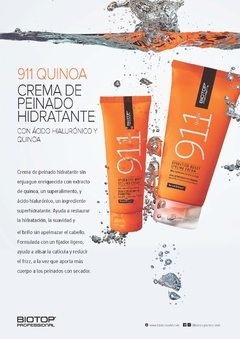 Crema de peinar Hidratante 911 Quinoa x180ml - Biotop - comprar online