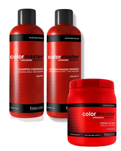 Combo Color Master Fidelité Shampoo Acondicionador Máscara