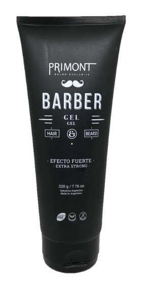 Gel Efecto Fuerte Hair & Beard Barber 220g - Primont