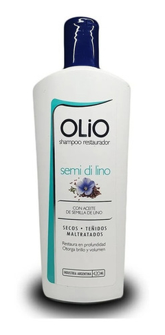 Shampoo Restaurador Semi Di Lino 420ml - Olio