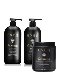 Combo Richissime Exel Shampoo + Acond + Másc 1000ml