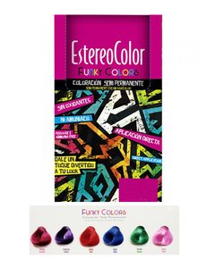 COLORACIÓN SEMIPERMANENTE FUNKY COLORS x unidad - Estereo Color - comprar online