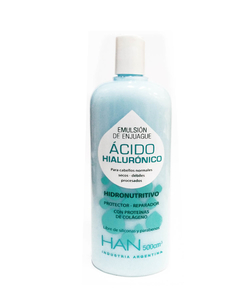 Emulsion de enjuague Acido Hialuronico 500cm3 - HAN - comprar online