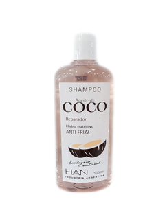 shampoo aceite de coco reparador 500cm3 HAN