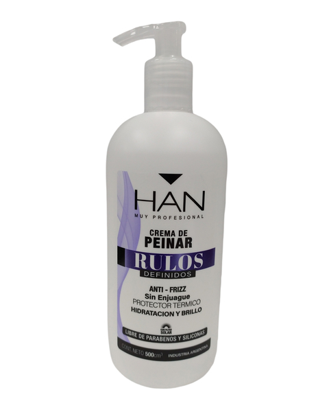 Crema Para Peinar Rulos Definidos 500 Cm3 - Han