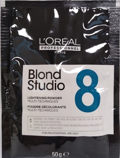 Polvo Decolorante Blond Studio 8 50g - Loreal Profesional