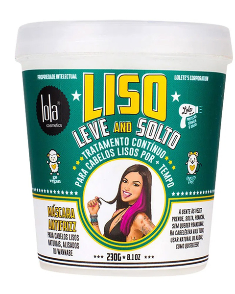 Tratamiento Anti Frizz Liso Leve E Solto X230ML - Lola Cosmetics