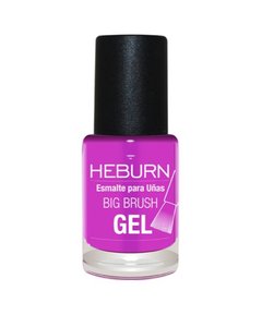 Esmalte para uñas Big Brush Gel - Heburn (Sin cabina) - Pelomania