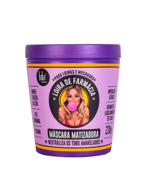 Máscara Matizadora Loira de Farmácia x230 gr - Lola