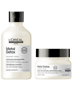Kit Metal Detox Shampoo + Máscara Serie Expert Loreal