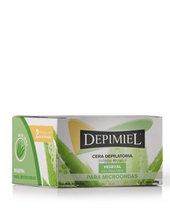 CERA DEPILATORIA VEGETAL PARA MICROONDAS 200GR - DEPIMIEL