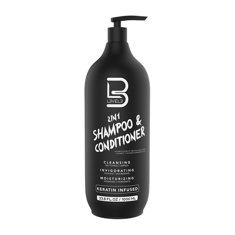 Shampoo y Acondicionador 2 en 1 x1000 ml - Level 3