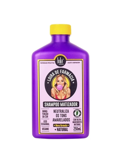 Shampoo Matizador Loira De Farmácia 250ml Lola