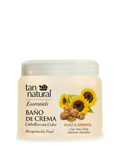 Baño de Crema Cabellos con Color 250gr Essentials - Tan Natural