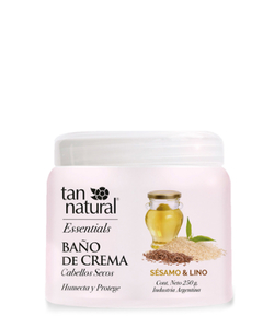 Baño de Crema Cabellos Secos 250gr Essentials - Tan Natural