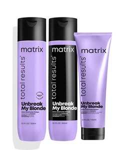 Combo Unbreak My Blonde Matrix Chico Shampoo + Acond + Crema