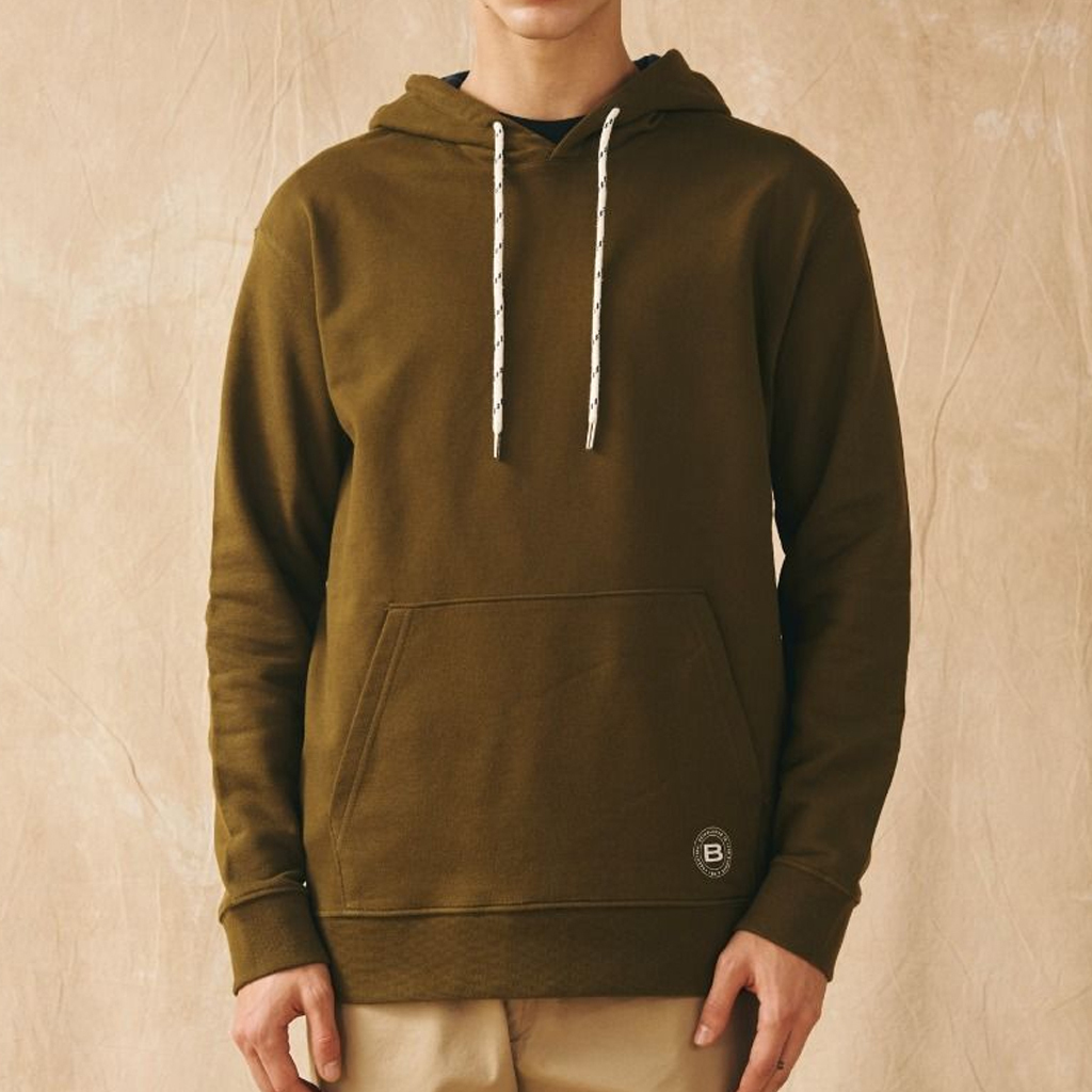 Buzo Algodon Rustico Hombre Bensimon Hoodie Relax 15537