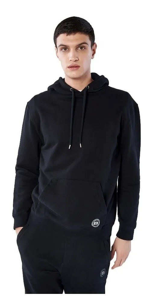 Buzo Canguro Hombre Bensimon Algodon Hoodie Oversize 15379