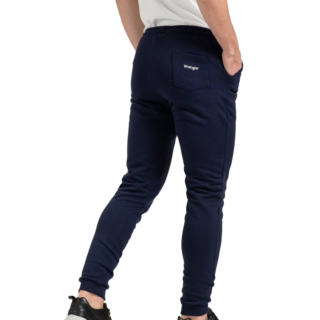 Pantalon Algodon Hombre Wrangler Jogging Clasico Con Puño Friza (W89001)