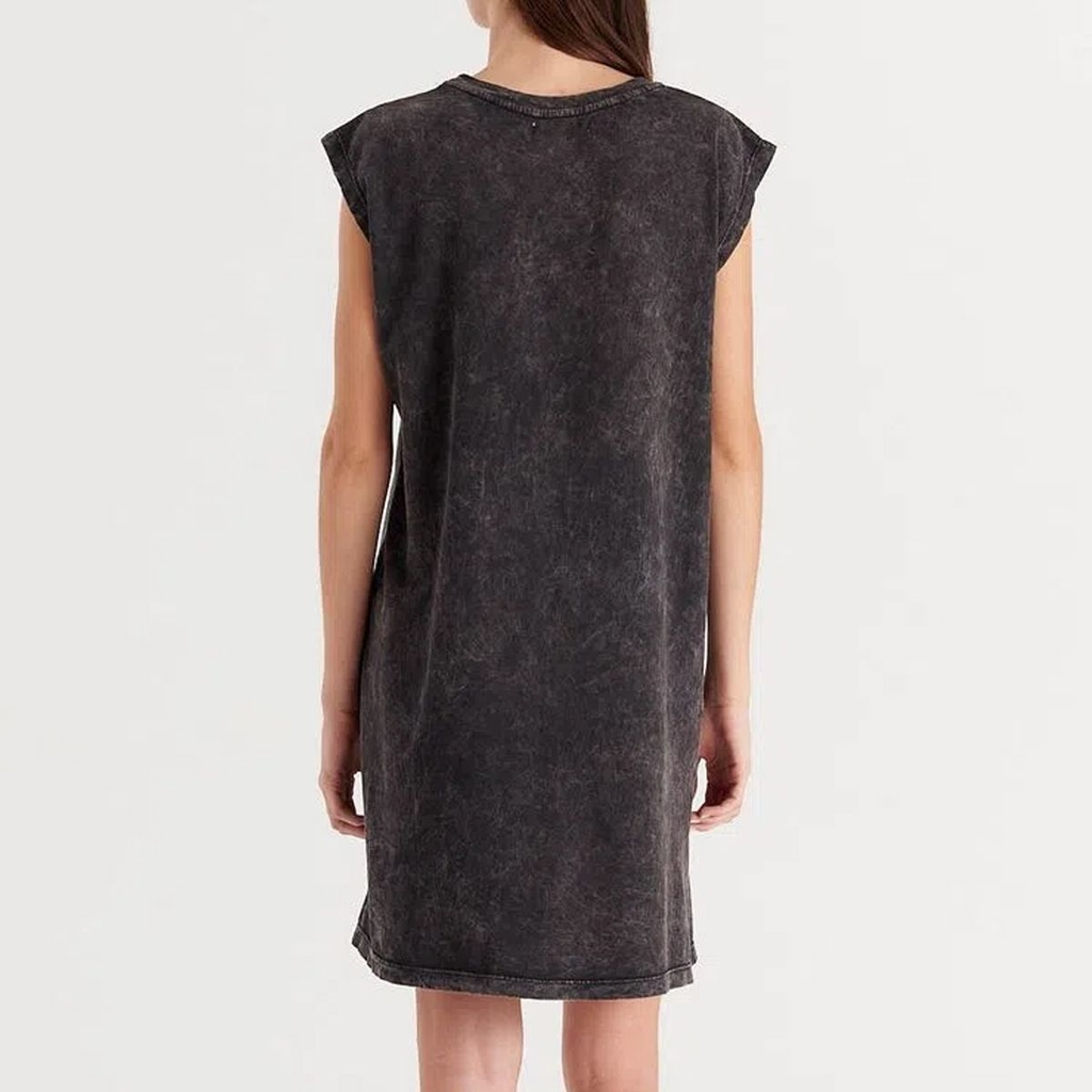 Vestido corto con acid wash new arrivals