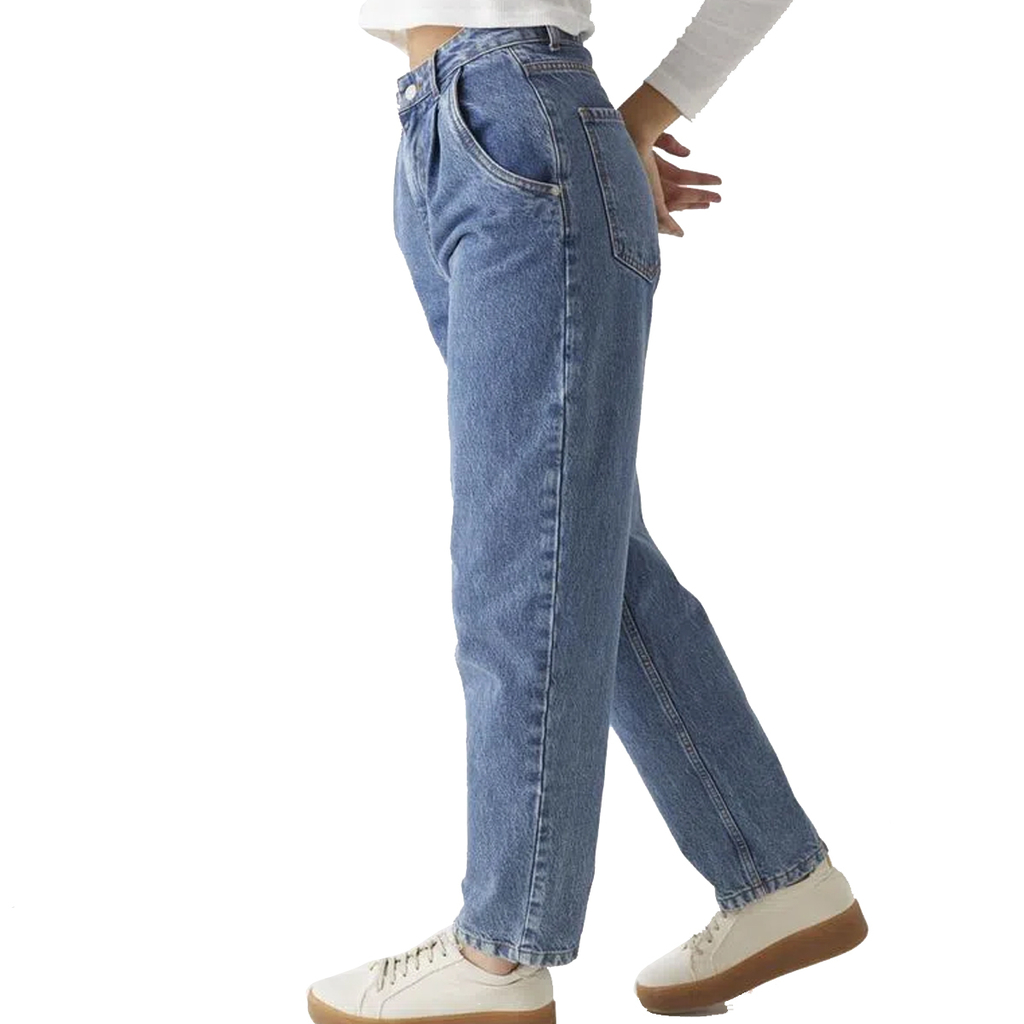 Pantalon Jean Mujer System Beached Baggy Sid (SP724020)