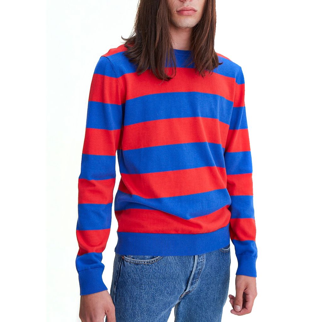 Sweater Algodon Hombre Levis Striped Classic Crewneck Sweater Rayas 298216