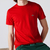 Remera Hombre Basica Lacoste Pima Cuello Redondo Regular Fit (TH6709) - tienda online