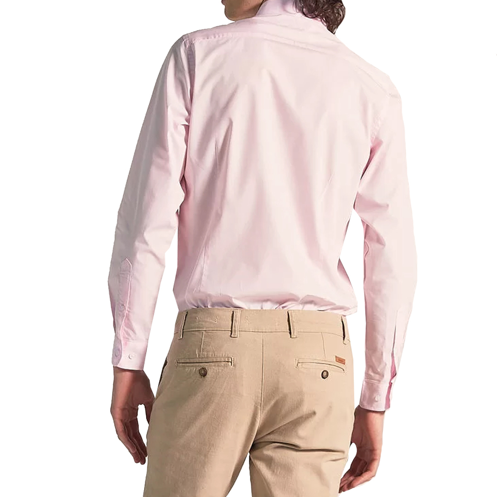 Camisa Algodon Hombre Equus Vestir Valentino Manga Larga EQ1590N5