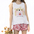 Pijama Algodon Niña So Pink So Kind Heart Corto (SP11578) - comprar online