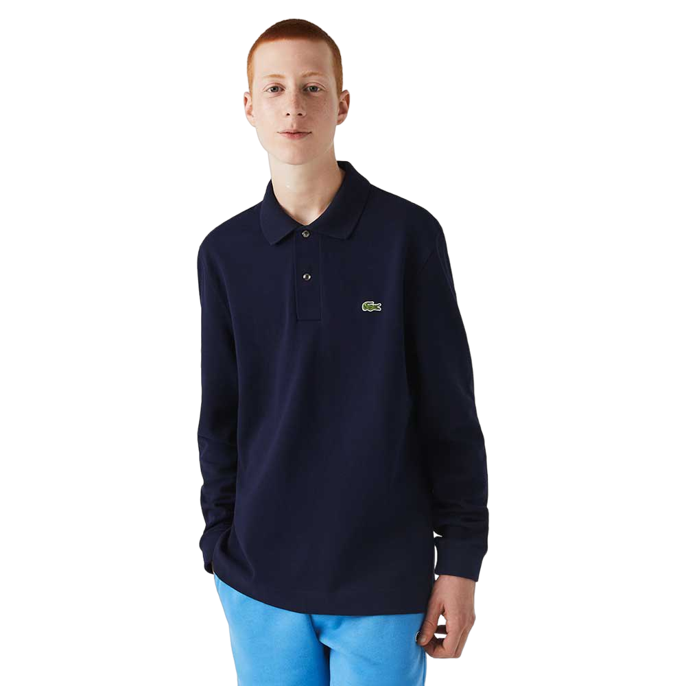 Chombas manga larga lacoste deals