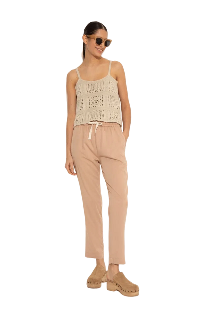 Pantalon Tencel Mujer Portsaid Relaxed Slim Parker AP344260
