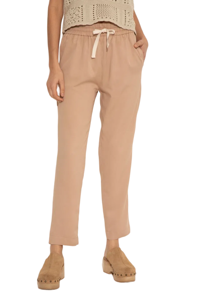Pantalon Tencel Mujer Portsaid Relaxed Slim Parker AP344260