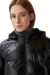 Campera Puffer Brillante Nylon Mujer Desiderata Vinilic Fur Puffer Con Capucha Desmontable (ZP730860) en internet